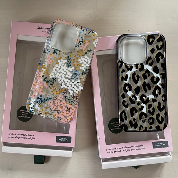 Kate Spade Set of iPhone Cases NWT